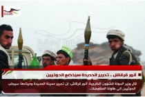 أنور قرقاش .. تحرير الحديدة سيُخضع الحوثيين