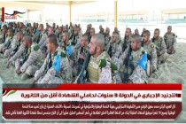 التجنيد الإجباري في الدولة 3 سنوات لحاملي الشهادة أقل من الثانوية