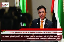 السفير الإماراتي لدى لندن .. ندرس إمكانية العفو عن المعتقل البريطاني " هيدجز "