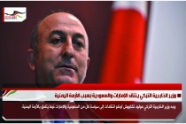 وزير الخارجية التركي ينتقد الإمارات والسعودية بسبب الأزمة اليمنية