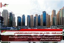 مصرف الإمارات .. عقارات دبي هوت بنسبة 7.4 بالمئة مقارنة بالعام الماضي