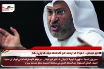 انور قرقاش .. معركة الحديدة تحقق أهدافها قوات الحوثي تنهار