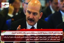 تركيا تتهم الإمارات بسعيها للإضرار بسمعتها وتضع دحلان بالقائمة الحمراء