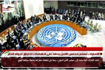 الامارات تسلم مجلس الامن ردها على اتهامات اختراق اجواء قطر