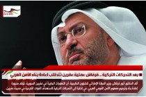 بعد التحركات التركية .. قرقاش عملية عفرين تتطلب اعادة بناء الأمن العربي