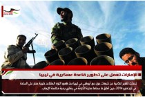 الإمارات تعمل على تطوير قاعدة عسكرية في ليبيا