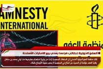 العفو الدولية تطالب فرنسا بعدم بيع الامارات الأسلحة