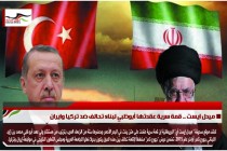 ميدل ايست .. قمة سرية عقدتها أبوظبي لبناء تحالف ضد تركيا وايران