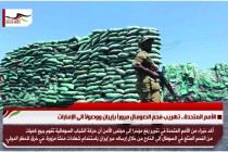 الأمم المتحدة.. تهريب فحم الصومال مروراً بإيران ووصولاُ الى الإمارات