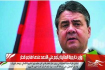 وزير خارجية ألمانية يلجم علي الأحمد عندما هاجم قطر