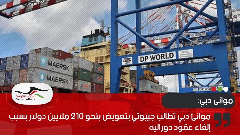 موانئ دبي تطالب جيبوتي بتعويض بنحو 210 ملايين دولار بسبب إلغاء عقود دوراليه