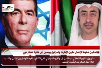 تدشين خطوط الإتصال مابين الإمارات واسرائيل ووصول أول طائرة لمطار دبي