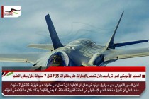 السفير الأمريكي لدى تل أبيب: لن تحصل الإمارات على طائرات F35 قبل 7 سنوات ولن يلغى الضم